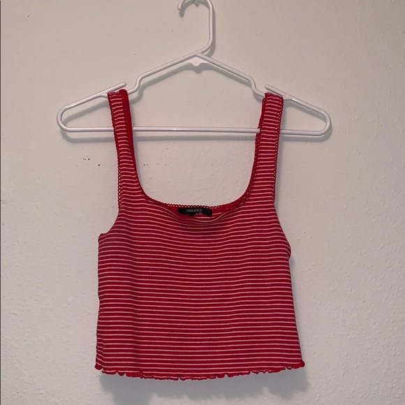 red tank top forever 21